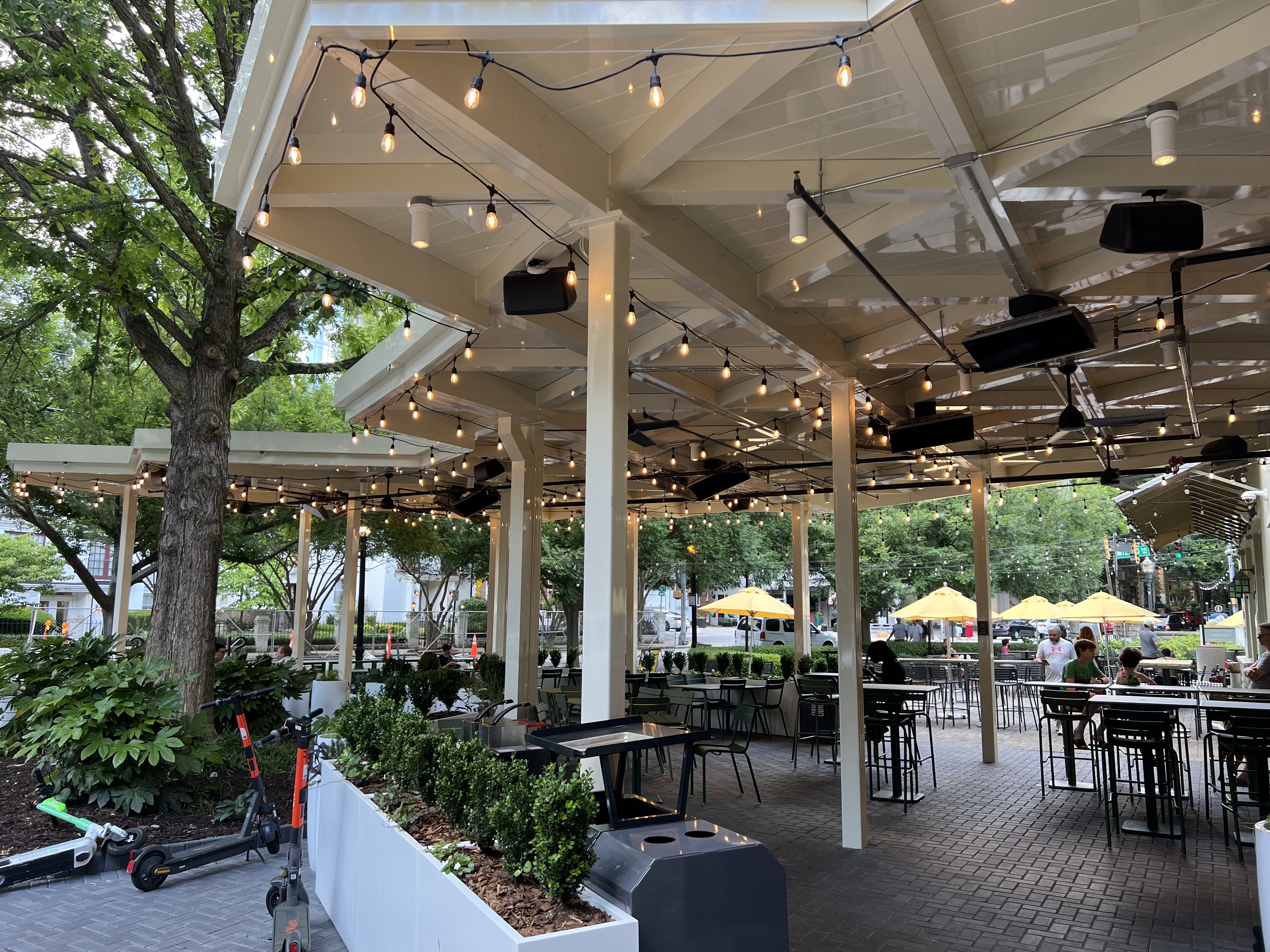 Shake Shack Buckhead — Patio Cover & Handrails (3/4)